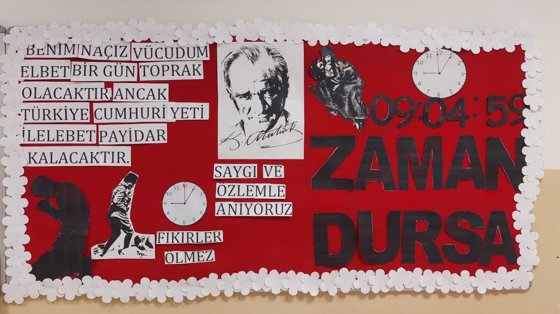 Gazi Mustafa Kemal Atatürk'ü Saygı Ve Özlemle Anıyoruz 